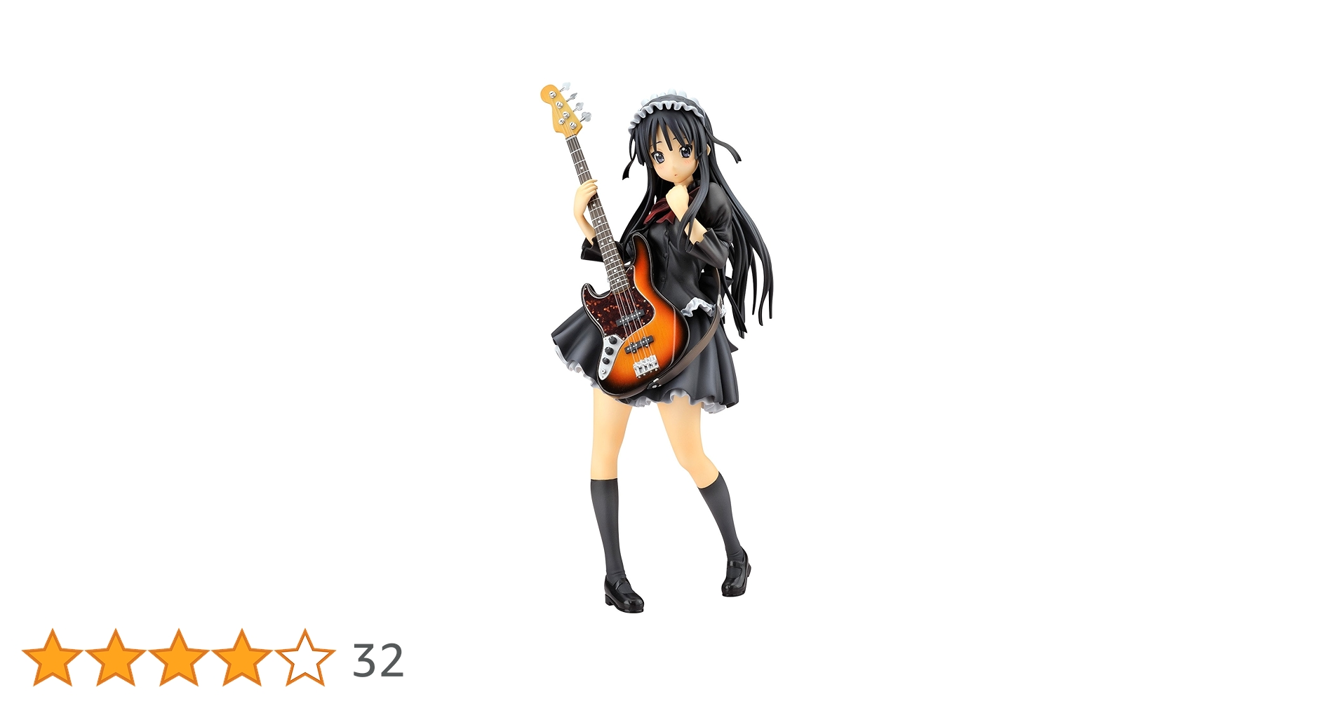 Amazon.co.jp: けいおん! 1/8 秋山澪 学園祭Ver. : ホビー